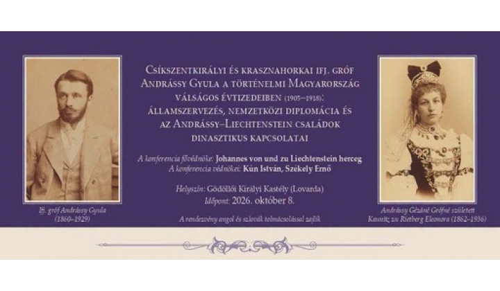 Delegácia našej obce na medzinárodnej konferencii o grófovi Júliusovi Andrássym ml.