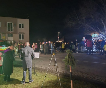 Advent - rozsvietenie prvej sviece 2025