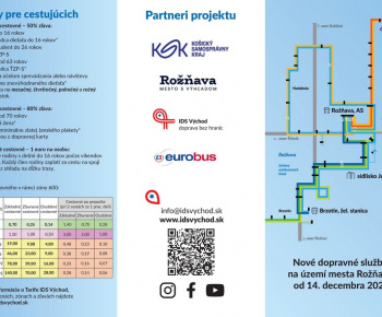 Aktuality / Informácia o novinkách v autobusovej doprave - foto