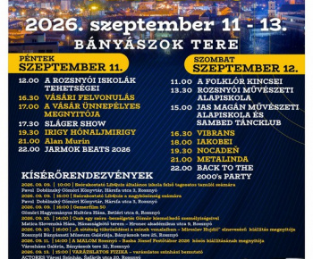Aktuality / Rožňavský jarmok 2026 – Námestie baníkov ožije hudbou, remeselníkmi a novou FUN zónou - foto