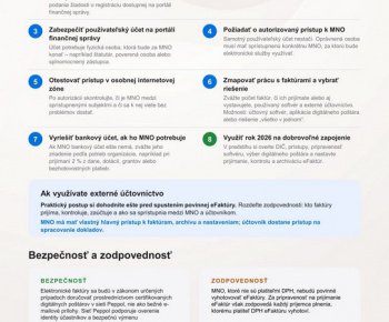 Aktuality / Elektronická fakturácia od roku 2027: Dôležité informácie pre miestne občianske združenia a neziskové organizácie - foto