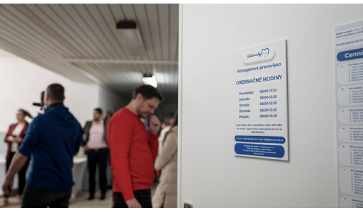 Informácia o dostupnosti röntgenového pracoviska v Moldave nad Bodvou