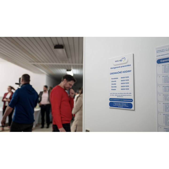 Informácia o dostupnosti röntgenového pracoviska v Moldave nad Bodvou