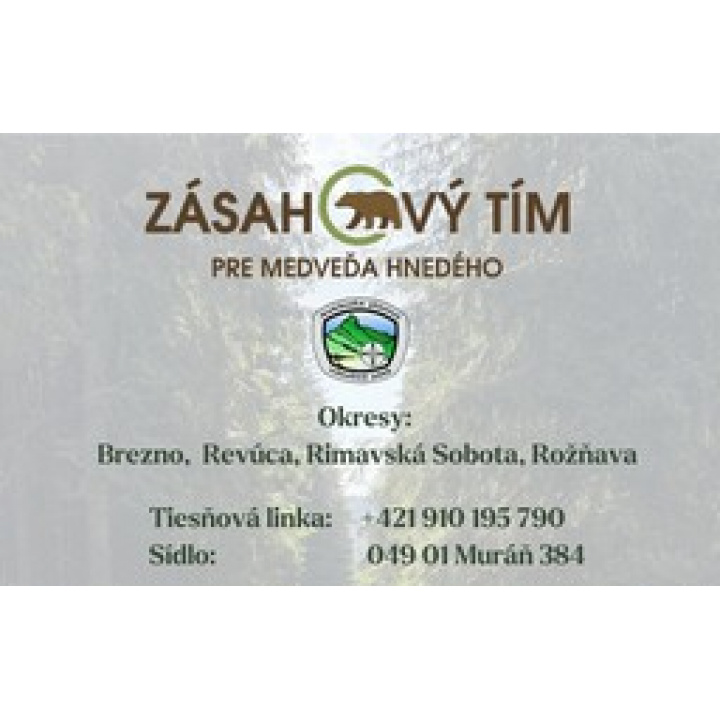 Informácia pre obyvateľov o výskyte medveďa hnedého