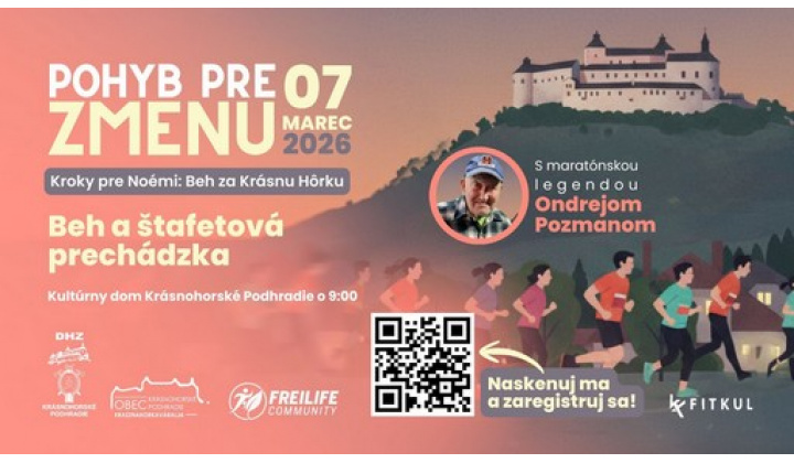 ’’Kroky pre Noémi: Beh za Krásnu Hôrku’’