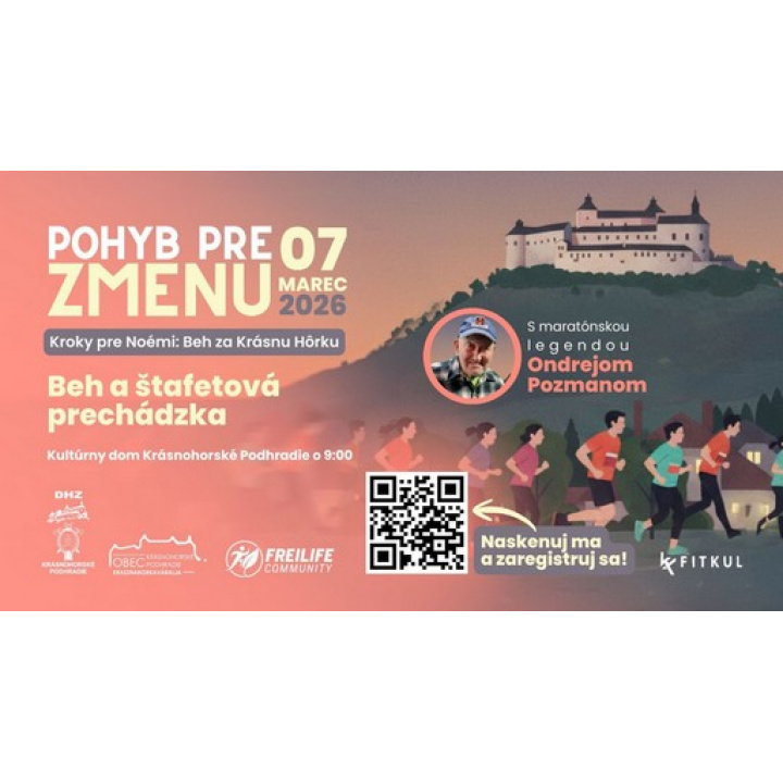 ’’Kroky pre Noémi: Beh za Krásnu Hôrku’’