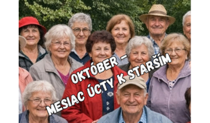 Október - mesiac úcty k starším
