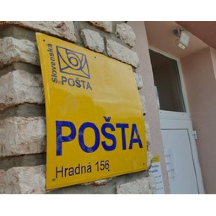 Prevádzka pošty v dňoch 31.08.2026 - 04.09.2026