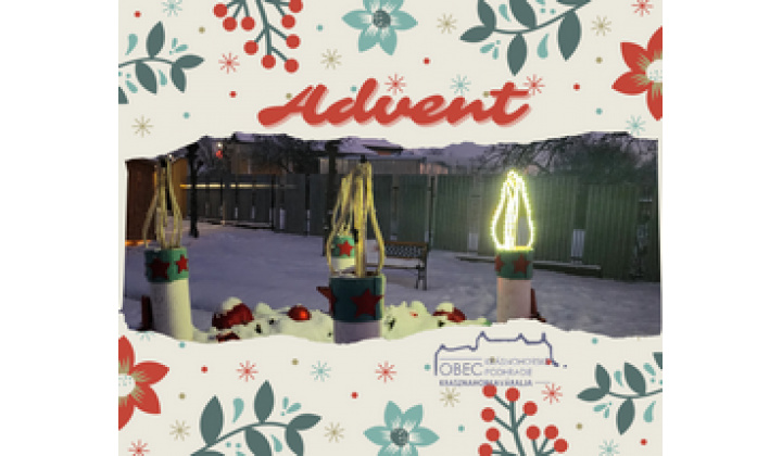 Rozsvietenie Prvej Adventnej Sviece