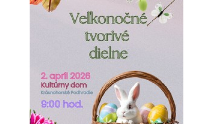 Veľkonočné tvorivé dielne 2026