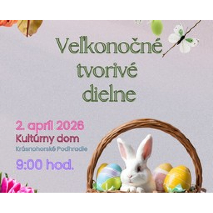 Veľkonočné tvorivé dielne 2026