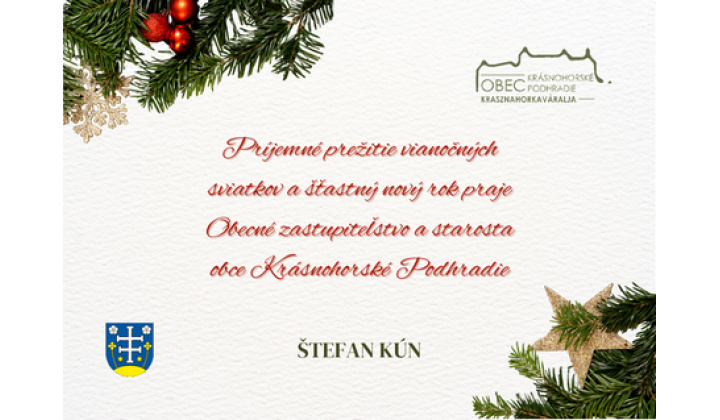 Vianočný príhovor 