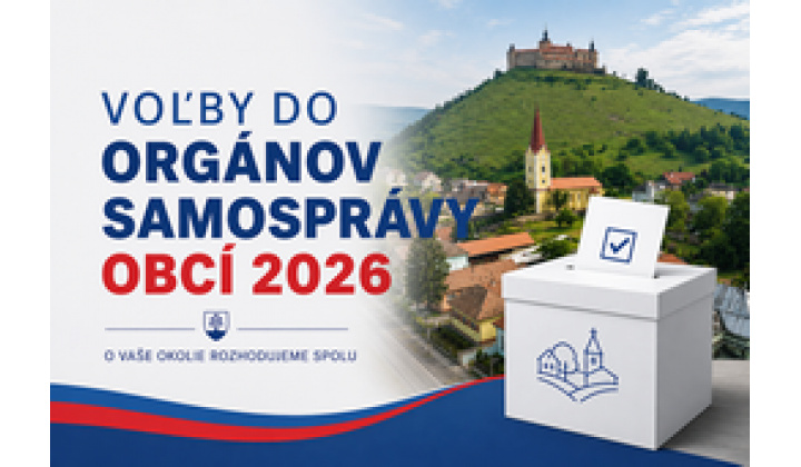Voľby do orgánov samosprávy obcí 2026