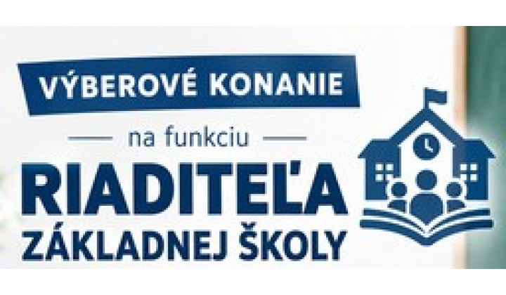Výberové konanie na funkciu riaditeľa Základnej školy, Pokroková 199, Krásnohorské Podhradie