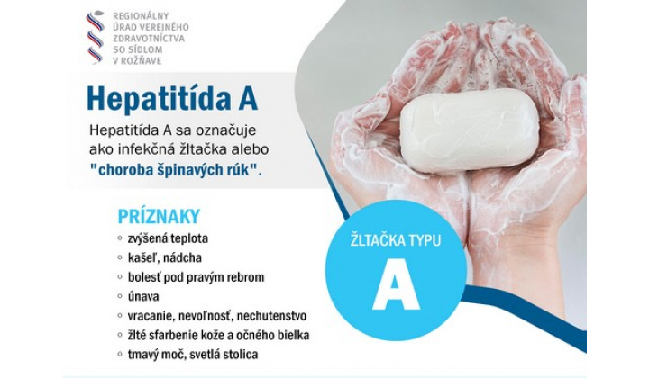 Výskyt žltačky typu A v obci