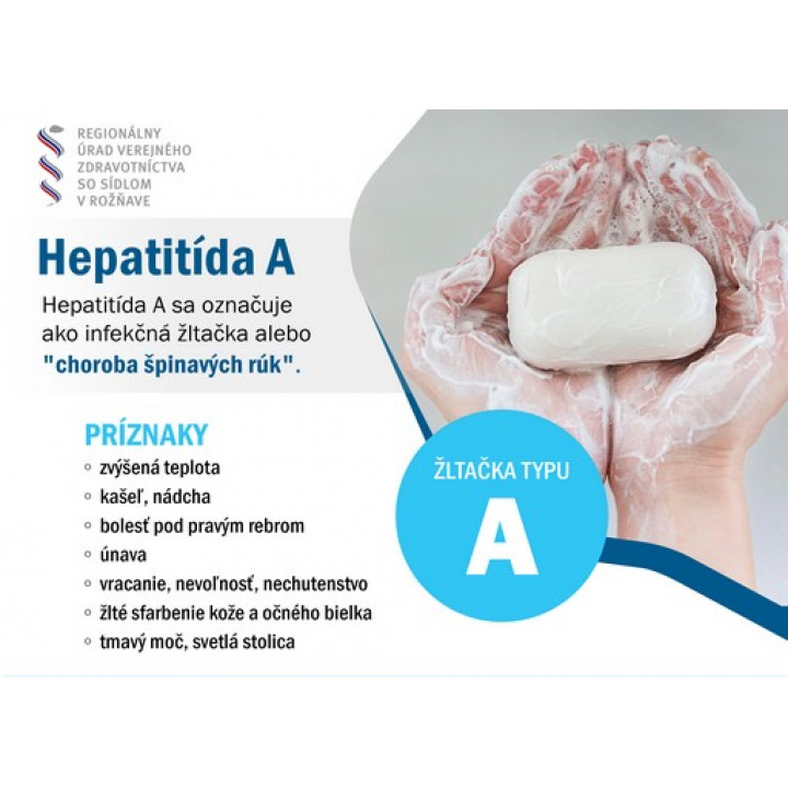 Výskyt žltačky typu A v obci