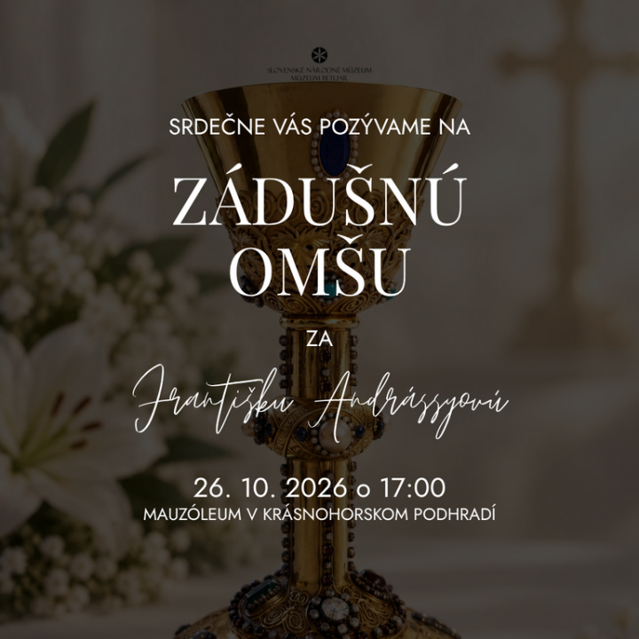 Zádušná omša za Františku Andrássyovú