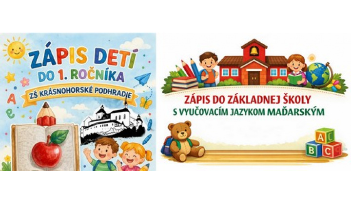 Zápis detí do 1. ročníka