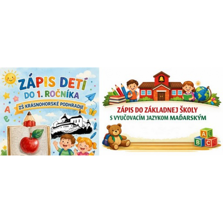 Zápis detí do 1. ročníka